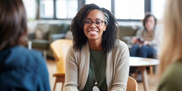 A person smiling A person smiling